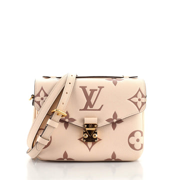 Louis Vuitton Pochette Metis Bicolor Monogram Empreinte Giant