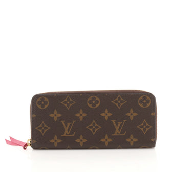 Louis Vuitton Clemence Wallet Monogram Canvas
