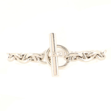 Hermes Chaine d'Ancre Bracelet Sterling Silver Medium