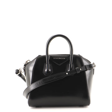 Givenchy Antigona Bag Glazed Leather Mini