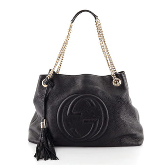 Gucci Soho Chain Strap Shoulder Bag Leather Medium