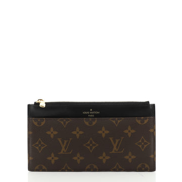 Louis Vuitton Slim Purse Monogram Canvas