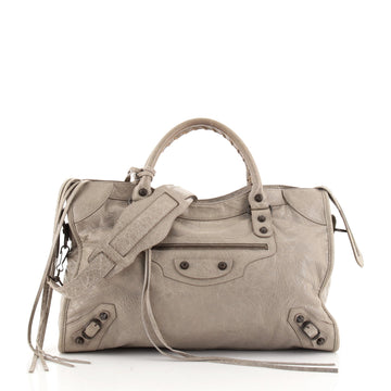 Balenciaga City Classic Studs Bag Leather Medium