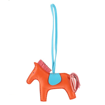 Hermes GriGri Rodeo Bag Charm Leather MM