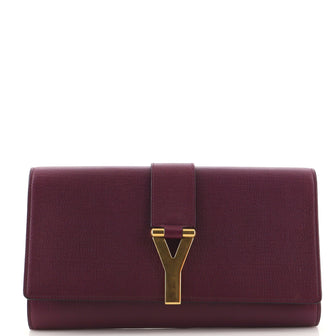 Saint Laurent Chyc Clutch Leather
