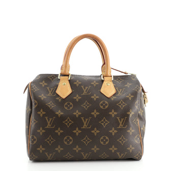 Louis Vuitton Speedy Handbag Monogram Canvas 25