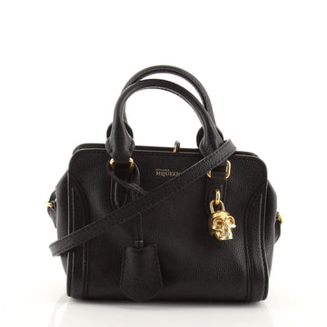 Alexander McQueen Padlock Zip Around Tote Leather Mini