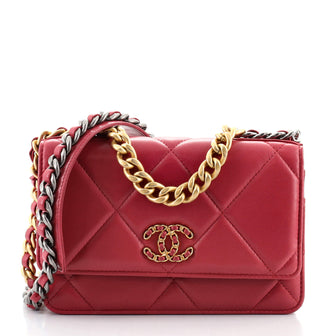 Chanel 19 Wallet on Chain Quilted Lambskin