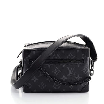 Louis Vuitton Soft Trunk Bag Monogram Eclipse Canvas Mini