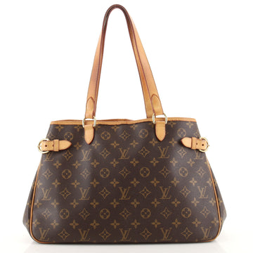 Louis Vuitton Batignolles Handbag Monogram Canvas Horizontal