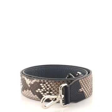 Fendi Strap You Shoulder Strap Python and Leather