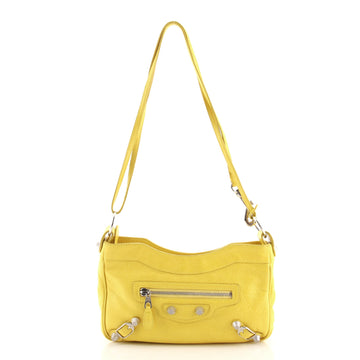 Balenciaga Hip Giant Studs Crossbody Bag Leather