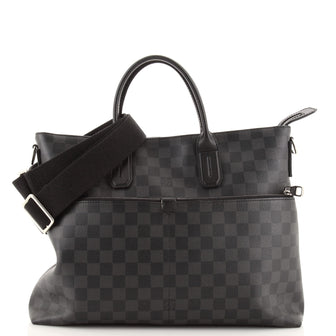 Louis Vuitton 7 Days A Week Handbag Damier Graphite