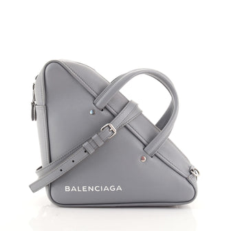 Balenciaga Triangle Duffle Bag Leather Small