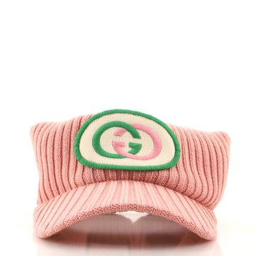 Gucci Logo Visor Knit Wool