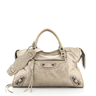 Balenciaga City Classic Studs Bag Leather Medium
