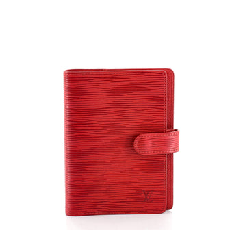Louis Vuitton Ring Agenda Cover Epi Leather PM