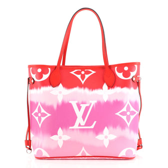 Louis Vuitton Neverfull NM Tote Limited Edition Escale Monogram Giant MM