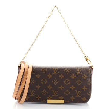 Louis Vuitton Favorite Handbag Monogram Canvas MM