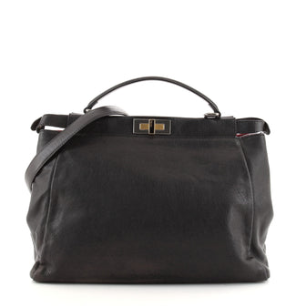 Fendi Peekaboo Bag Soft Leather Large