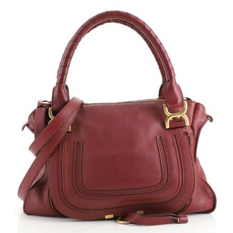 Chloe Marcie Satchel Leather Medium