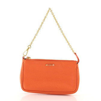 Fendi Chain Pochette Leather