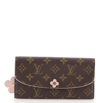 Louis Vuitton Emilie Wallet Limited Edition Blooming Flowers Monogram Canvas