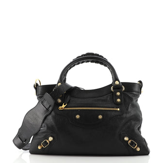 Balenciaga Town Giant Studs Bag Leather