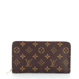 Louis Vuitton Porte-Monnaie Zippy Wallet Monogram Canvas