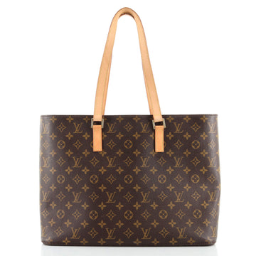 Louis Vuitton Luco Handbag Monogram Canvas
