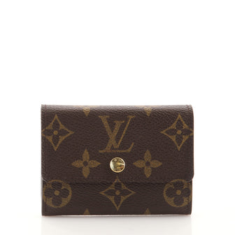 Louis Vuitton Porte-Monnaie Coin Purse Monogram Canvas