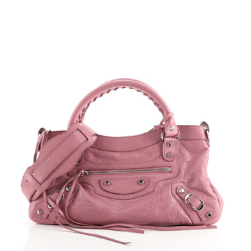 Balenciaga First Classic Studs Bag Leather