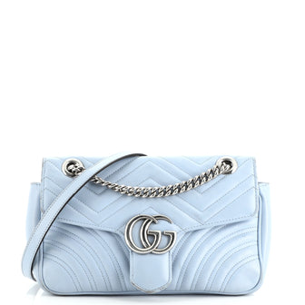 Gucci GG Marmont Flap Bag Matelasse Leather Medium