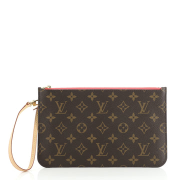 Louis Vuitton Neverfull Pochette Monogram Canvas Large