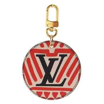 Louis Vuitton Round Illustre Keychain Limited Edition Crafty Monogram Giant