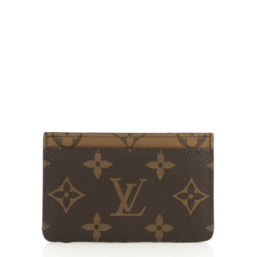 Louis Vuitton Card Holder Reverse Monogram Canvas
