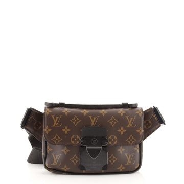 Louis Vuitton S Lock Sling Bag Macassar Monogram Canvas