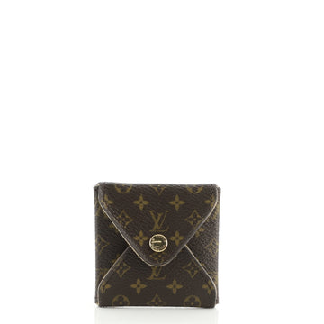 Louis Vuitton Square Jewelry Case Monogram Canvas
