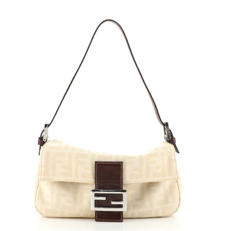 Fendi Baguette Bag Zucchino Canvas