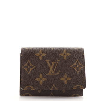 Louis Vuitton Business Card Case Monogram Canvas