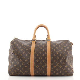 Louis Vuitton Keepall Bag Monogram Canvas 45