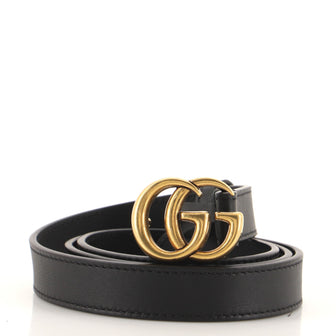 Gucci GG Marmont Belt Leather Thin