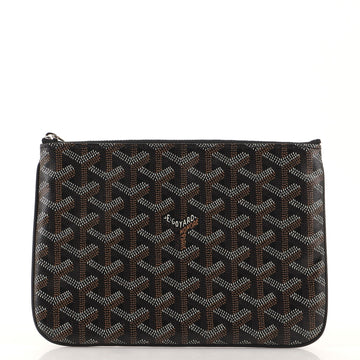 Goyard Senat Zip Pouch Coated Canvas PM