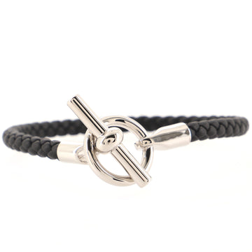 Hermes Glenan Bracelet Braided Leather
