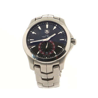 Tag Heuer Tiger Woods Link Calibre 6 Automatic Watch Stainless Steel 39