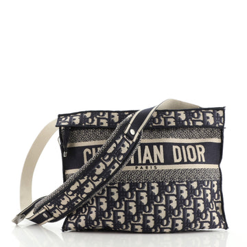 Christian Dior Convertible Clutch Oblique Canvas