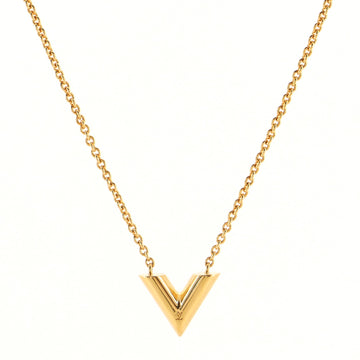 Louis Vuitton Essential V Necklace Metal