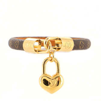 Louis Vuitton Crazy In Lock Bracelet Monogram Canvas with Metal