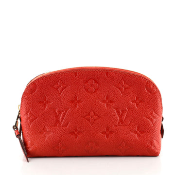 Louis Vuitton Cosmetic Pouch Monogram Empreinte Leather