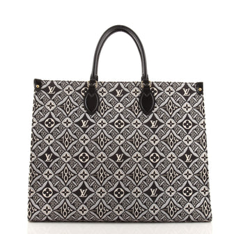 Louis Vuitton OnTheGo Tote Limited Edition Since 1854 Monogram Jacquard GM